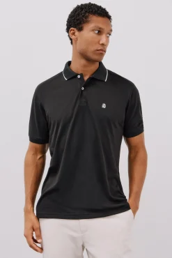 Cortefiel Polos-Polo Coolmax® Preto