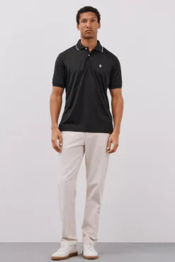 Cortefiel Polos-Polo Coolmax® Preto