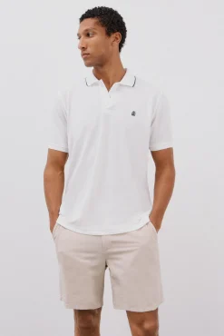 Cortefiel Polos-Polo Coolmax® Branco