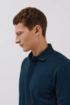 Cortefiel Polos-Polo corte regular fit Azul