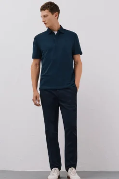 Cortefiel Polos-Polo corte regular fit Azul
