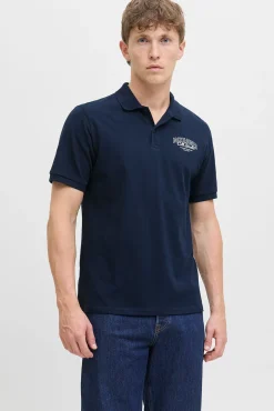 Jack & Jones Polos-Polo corte regular fit azul