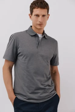 Cortefiel Polos-Polo corte regular fit Cinzento
