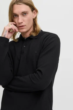 Jack & Jones Polos-Polo de corte regular preto