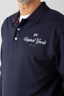 Privata Polos-Polo de manga comprida Azul