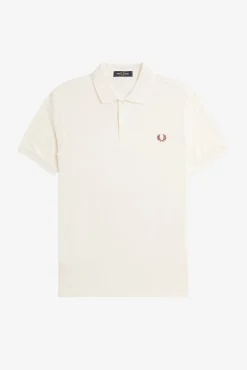 Fred Perry Polos-Polo de manga curta Ecru