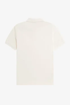 Fred Perry Polos-Polo de manga curta Ecru