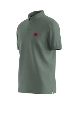 HUGO Polos-Polo de manga curta Verde