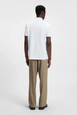 HUGO Polos-Polo de manga curta Branco