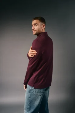 OOTO Polos|T-Shirts-Polo de mão longa Granada