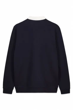 OOTO Polos-Polo de rugby de manga comprida Azul