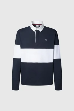 Pepe Jeans Polos-Polo de Rugby Regular Fit azul