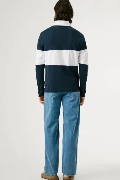 Pepe Jeans Polos-Polo de Rugby Regular Fit azul