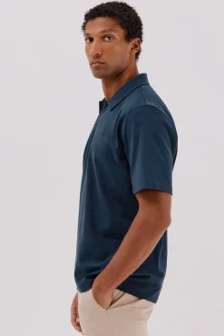 Cortefiel Polos-Polo estrutura Azul