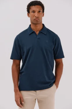 Cortefiel Polos-Polo estrutura Azul