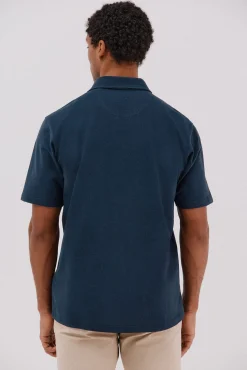 Cortefiel Polos-Polo estrutura Azul