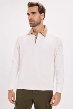 Jack & Jones Polos-Polo gola contraste Branco