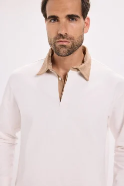 Jack & Jones Polos-Polo gola contraste Branco