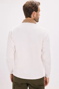 Jack & Jones Polos-Polo gola contraste Branco