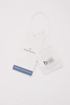 Springfield Polos-Polo piqué básico regular fit azul