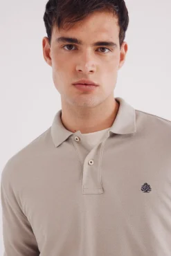 Springfield Polos-Polo piqué básico regular fit cru