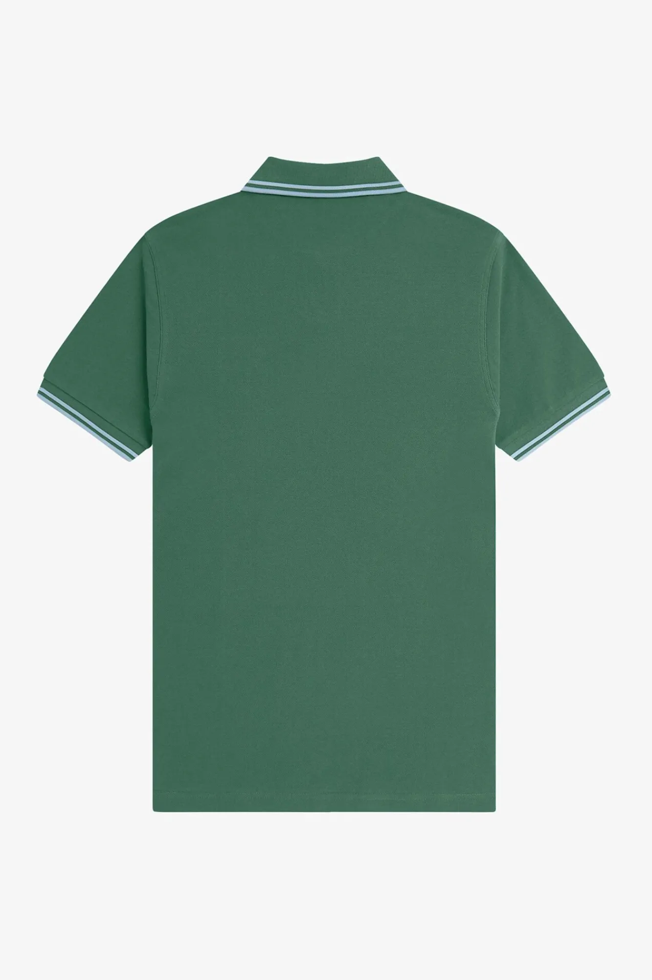 Fred Perry Polos-Polo piqué masculina de manga curta Verde