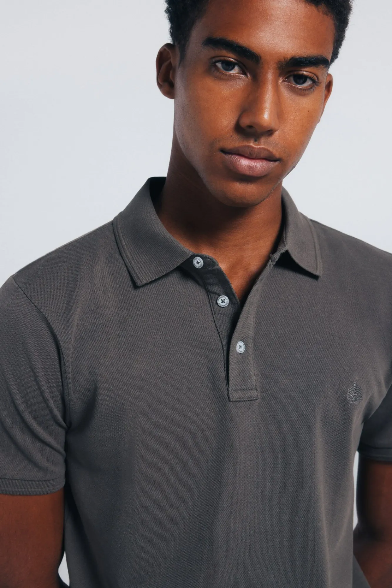 Springfield Polos-Polo piqué slim fit bege