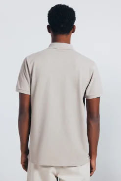 Springfield Polos-Polo piqué slim fit cru