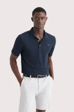 Dockers Polos-Polo slim fit Azul