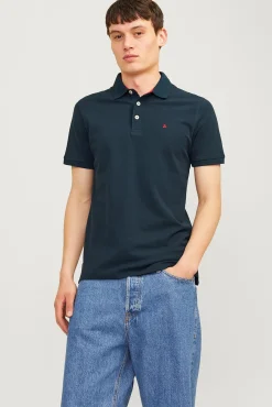 Jack & Jones Polos-Polo slim fit azul