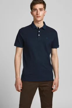 Jack & Jones Polos-Polo slim fit azul