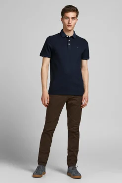 Jack & Jones Polos-Polo slim fit azul