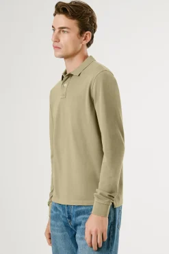 Pepe Jeans Polos-Polo Slim Fit Piquet verde