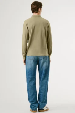 Pepe Jeans Polos-Polo Slim Fit Piquet verde