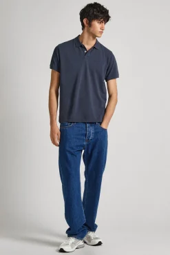 Pepe Jeans Polos-Polo Slim Fit Piquet azul