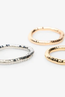 Cortefiel Joalharia E Bijuteria-Pulseira trinity Dourado