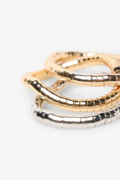 Cortefiel Joalharia E Bijuteria-Pulseira trinity Dourado