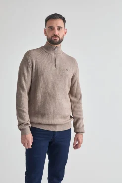 Street Monkey Camisolas-Pulôver com fecho éclair Tostado