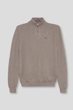 Street Monkey Camisolas-Pulôver com fecho éclair Tostado