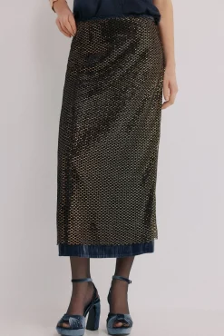 Hoss Intropia Saias-Riley. Saia lantejoulas Multicolorido