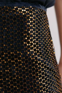 Hoss Intropia Saias-Riley. Saia lantejoulas Multicolorido