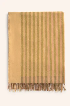 Calma House Cobertores-Riscas Listrado Shima estampado