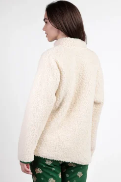 Admas Roupões-Robe curta borrego baby Yoda Mandalorian mulher bege