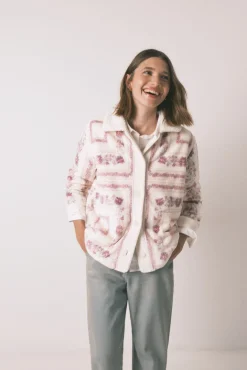 Women'secret Roupões-Robe curto de polar rosa