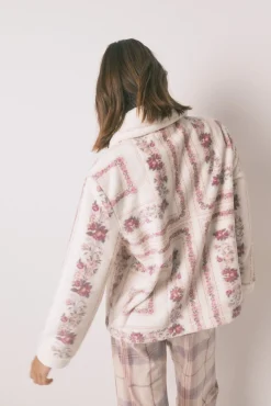 Women'secret Roupões-Robe curto de polar rosa