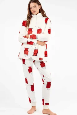 Gisela Roupões-Robe de banho extra macio e macio branco