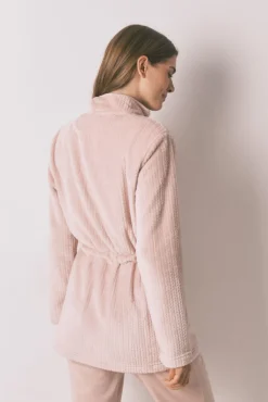 Women'secret Roupões-Robe midi polar rosa