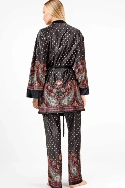 Gisela Roupões-robe quimono de veludo branco