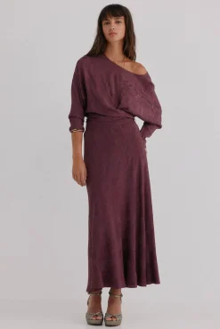 Hoss Intropia Saias-Romina. Saia jacquard Granada