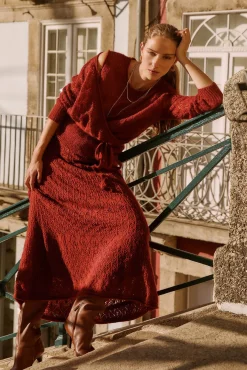 Hoss Intropia Saias-Rossie. Saia saia Vermelho